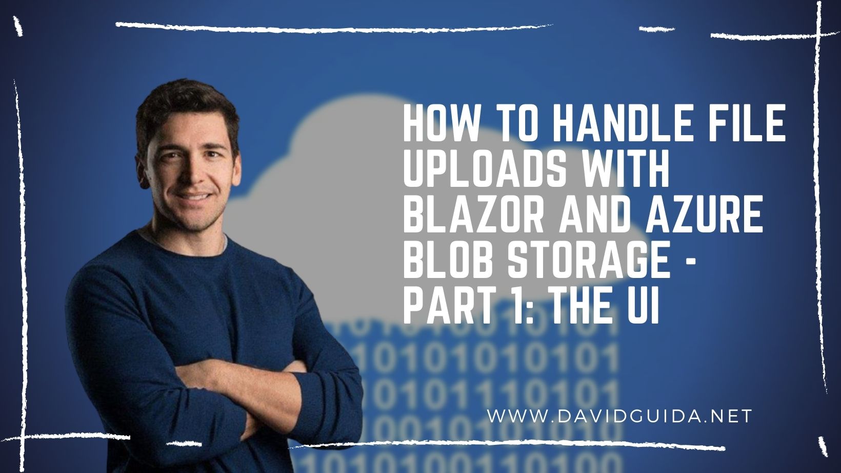 How to handle file uploads with Blazor and Azure Blob Storage - part 1: the UI
